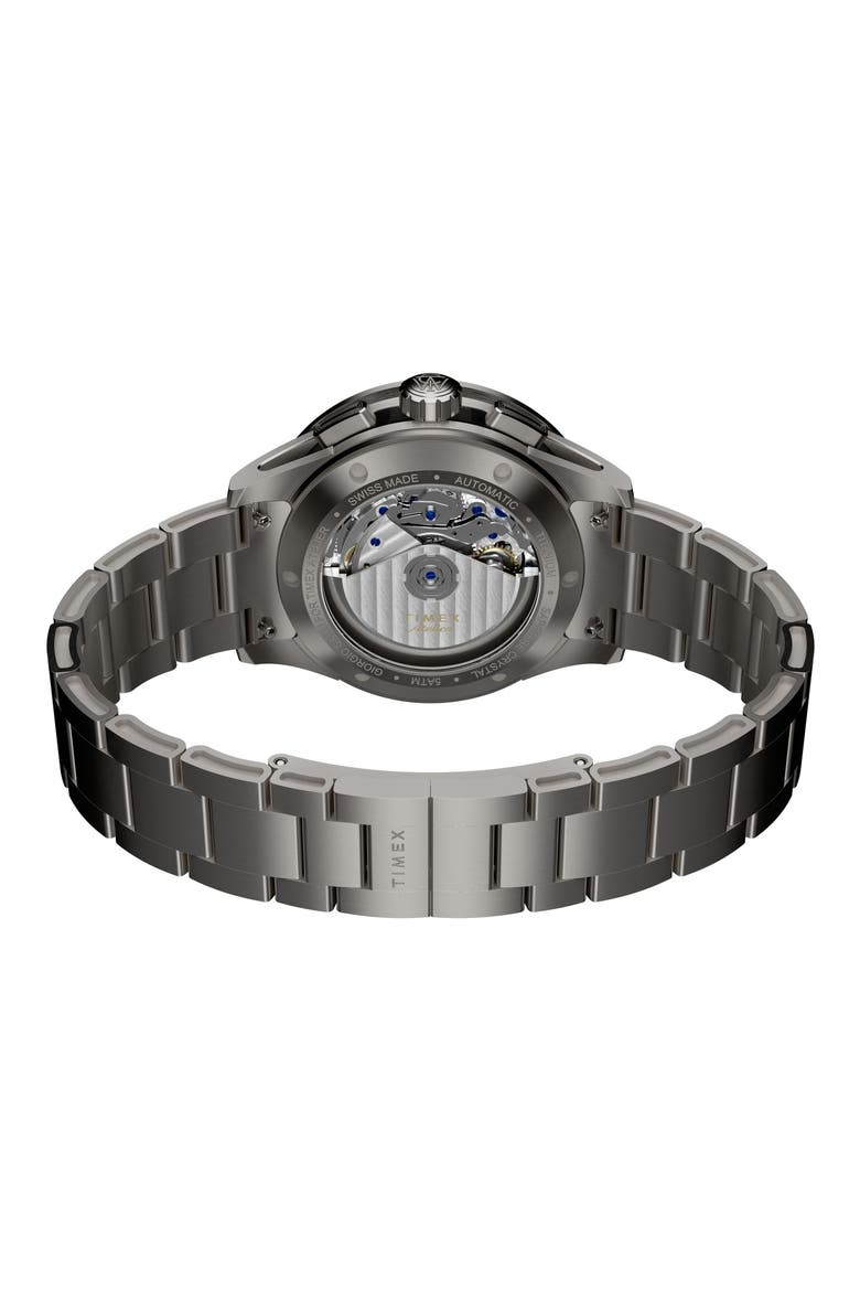 Atelier Automatic Chronograph Titanium Watch, 42mm, Alternate, color, TITANIUM