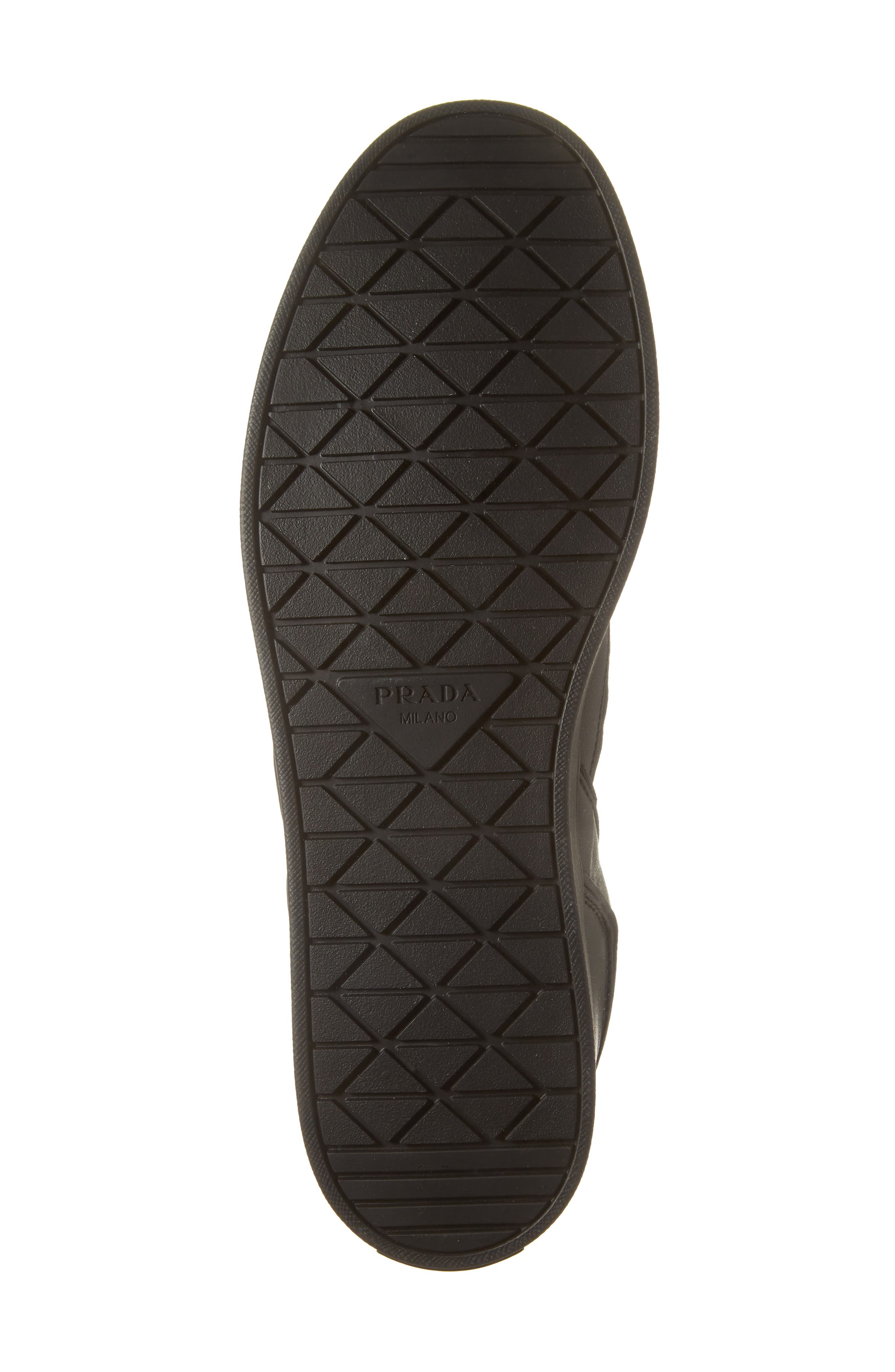 Prada Lane Sneaker, Alternate, color, Nero