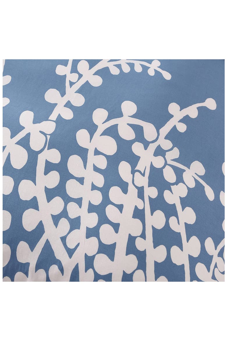 Branches Cotton Duvet Cover Set, Alternate, color, BLUE