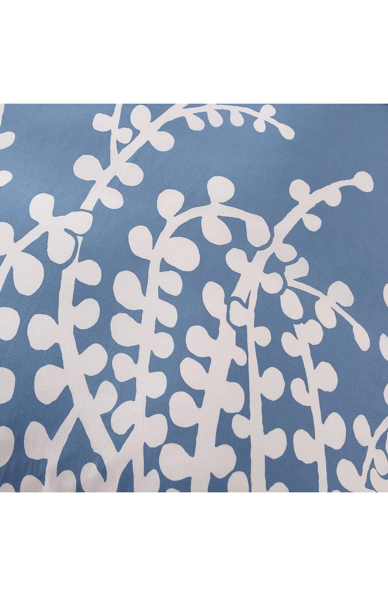 CITY SCENE Branches Cotton Duvet Cover Set, Alternate, color, Blue