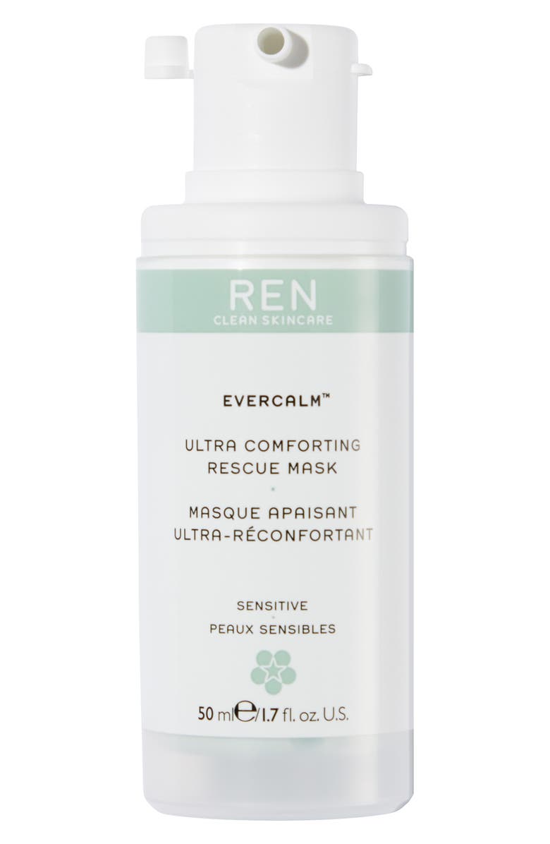 REN Clean Skincare Evercalm<sup>™</sup> Rescue Mask, Main, color,