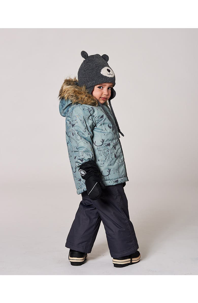 Deux par Deux Two-Piece Play Snowsuit with Jacket, Main, color,
