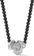 CHLOE AND MADISON Orchid Pendant Necklace