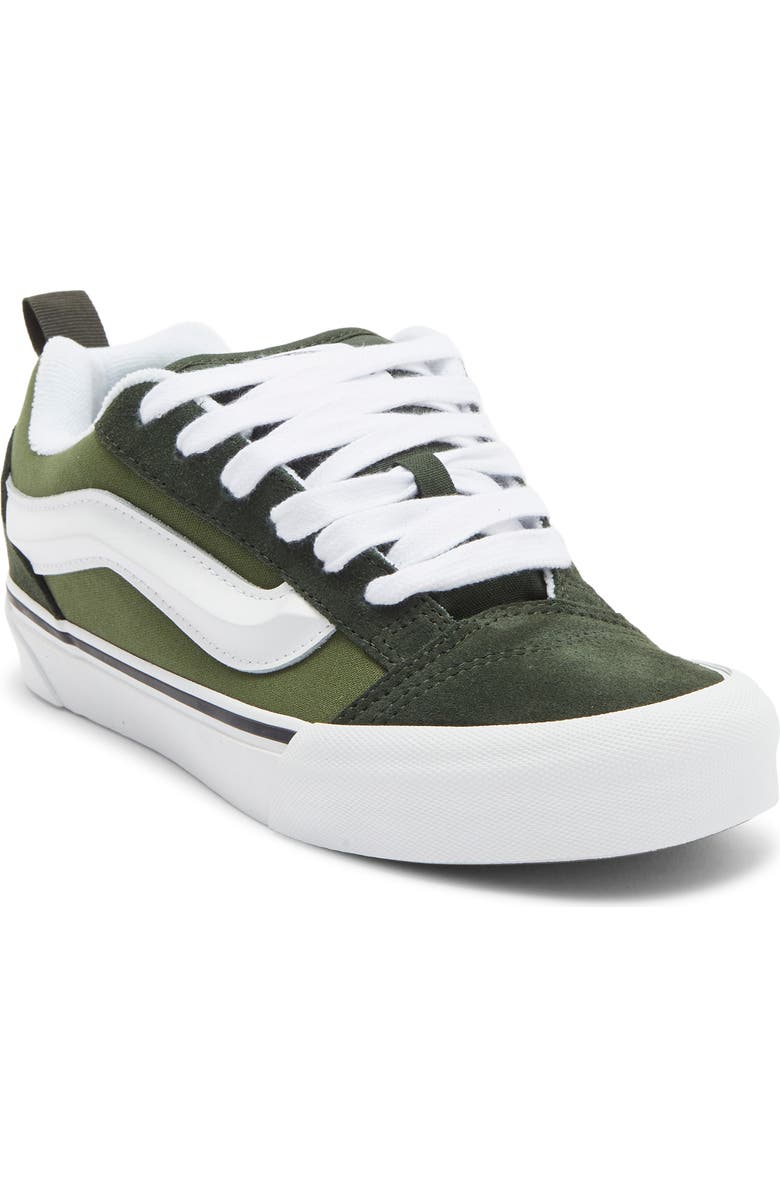 Vans Kids' Knu Skool Sneaker, Main, color, Pine Forest