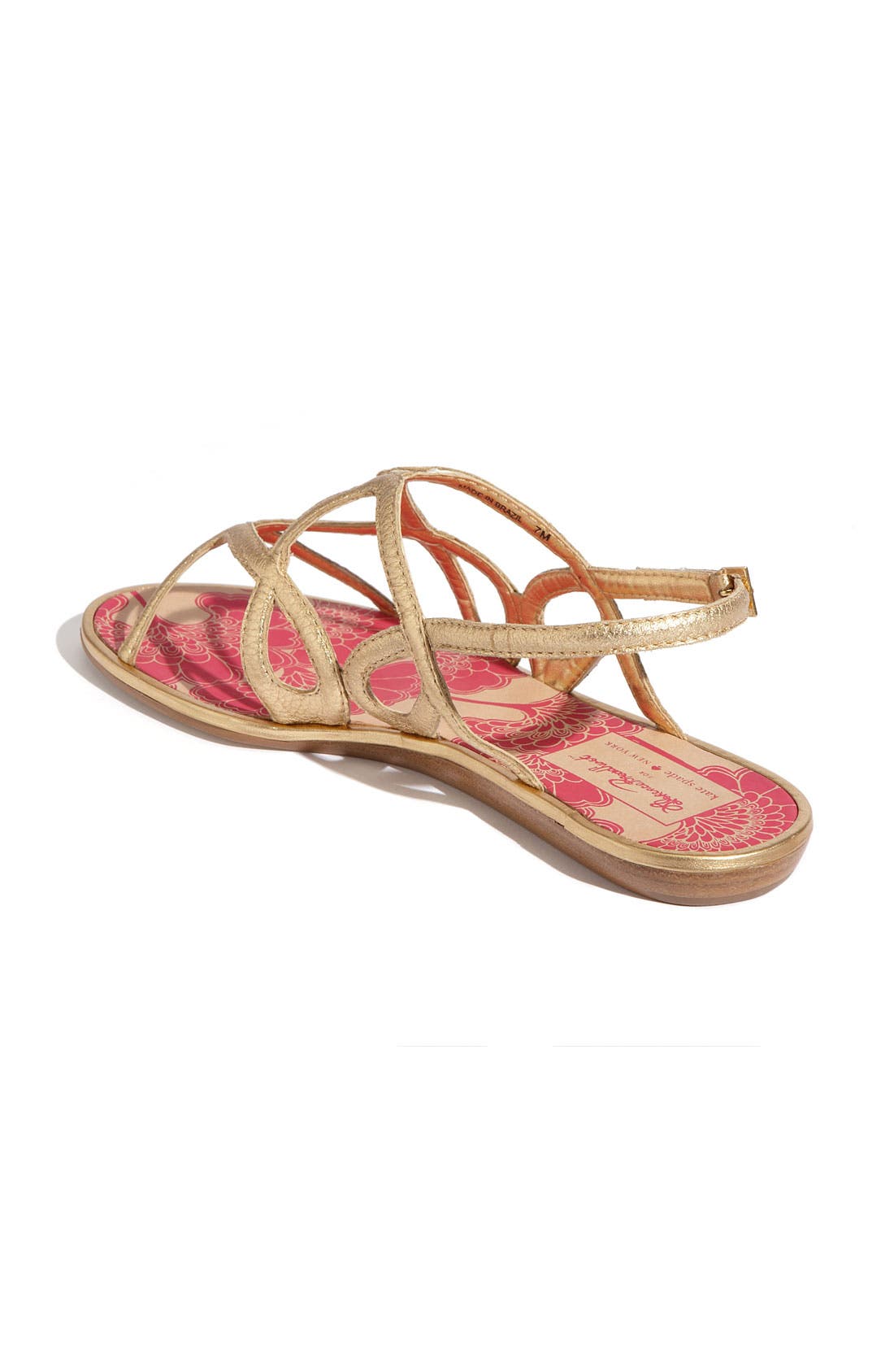 Kate Spade New York 'iris' flat sandal, Alternate, color, 