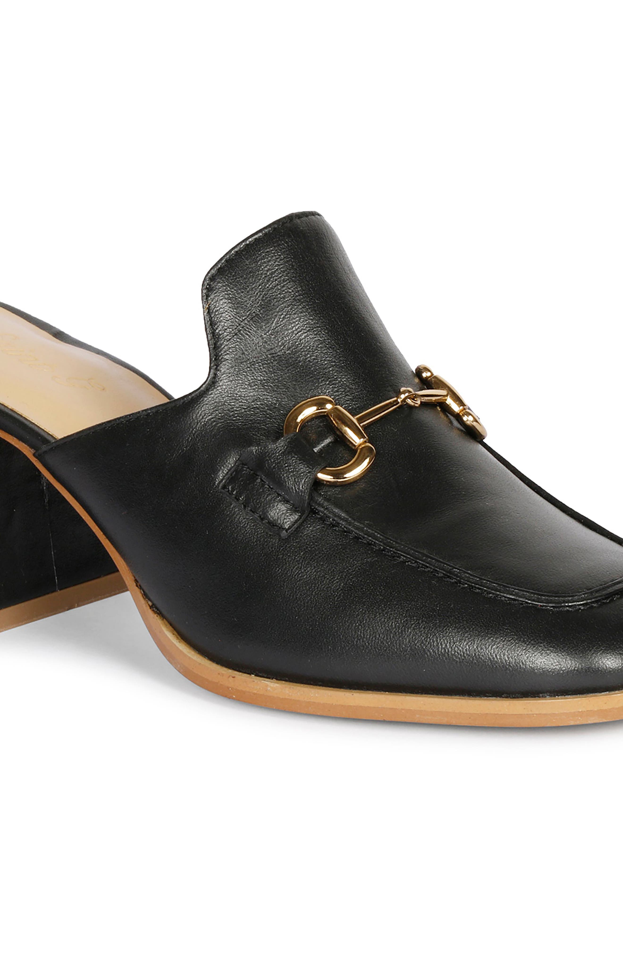 SAINT G Julia Mule, Alternate, color, Black