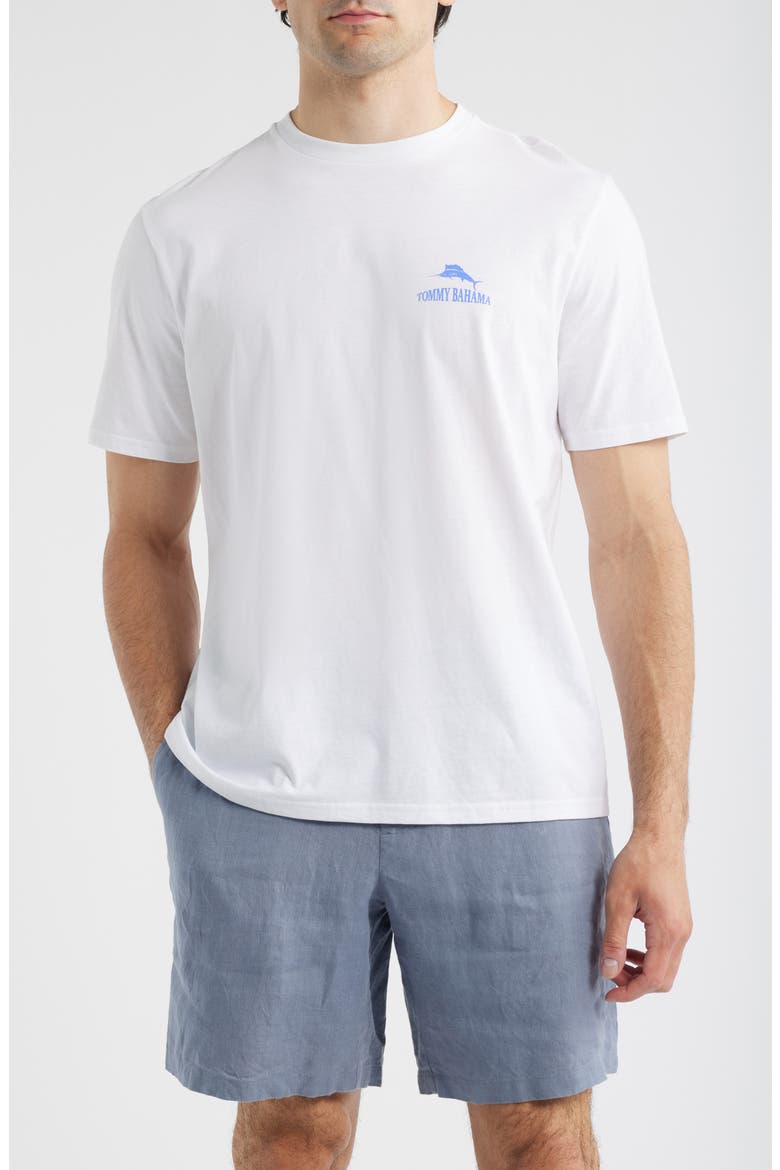 Let The Day Unfold Graphic T-Shirt, Main, color, WHITE