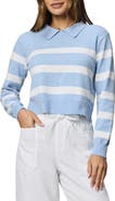 Splendid Phoebe Stripe Polo Sweater