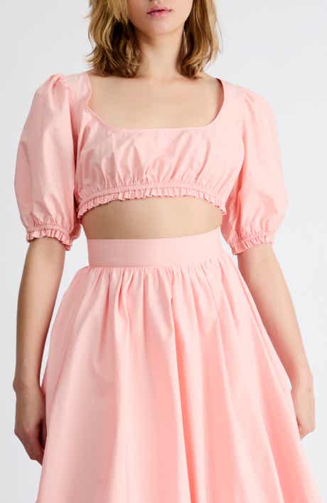Tessa Scoop Neck Crop Top
