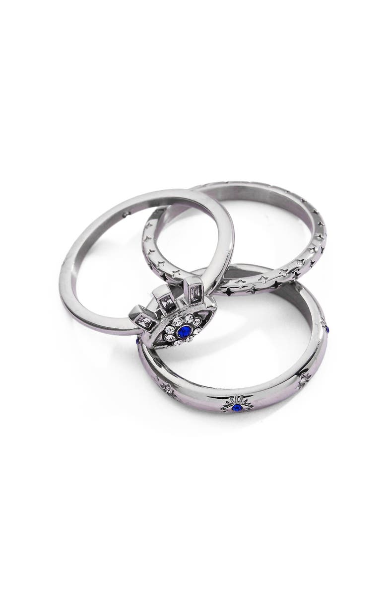 Alex and Ani Evil Eye Stacking Ring Set of 3, Alternate, color, 