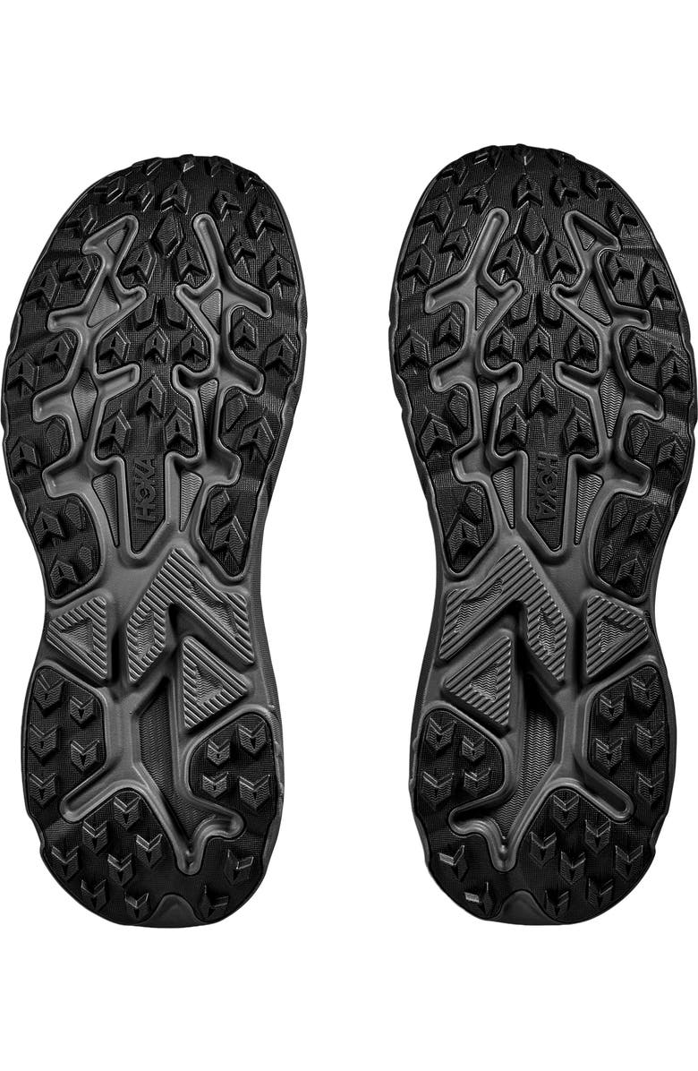 HOKA Challenger 8 Trail Running Shoe, Alternate, color, Black / Outer Orbit