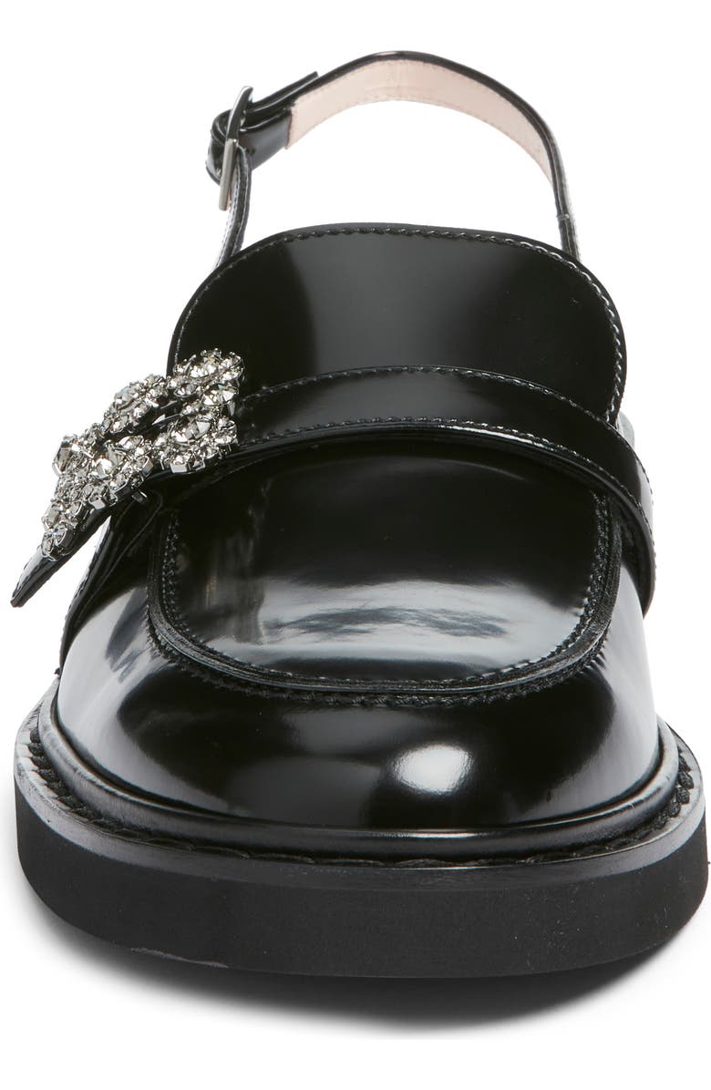 Roger Vivier Viv Rangers Slingback Loafer, Alternate, color, Nero