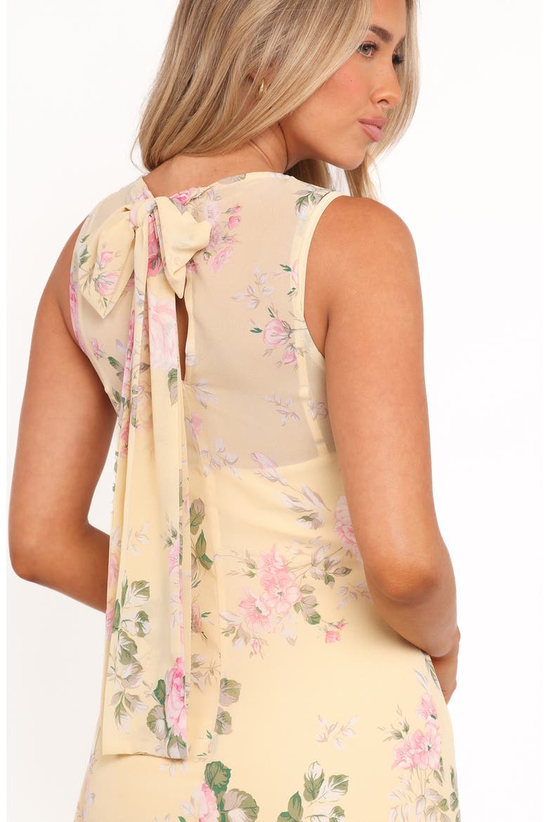 Keani Maxi Dress, Alternate, color, YELLOW FLORAL