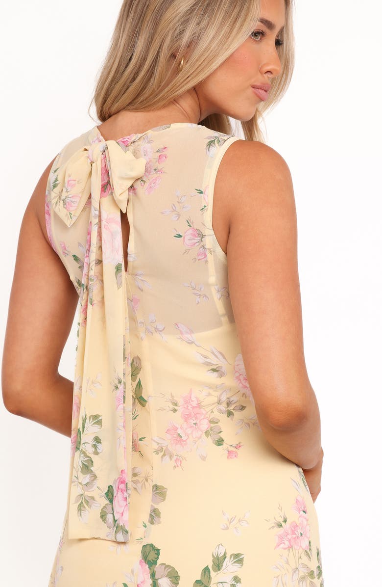 Petal & Pup Keani Maxi Dress, Alternate, color, Yellow Floral
