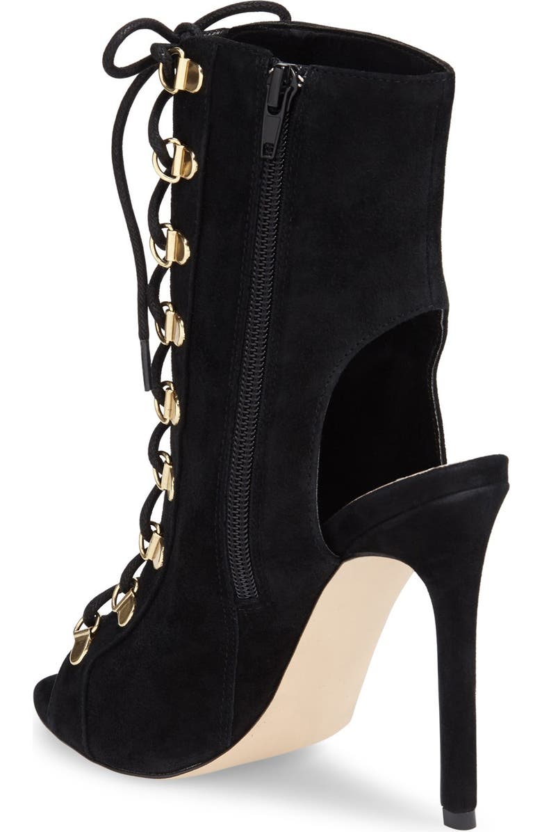 Steve Madden 'Kennee' Open Toe Bootie, Alternate, color,