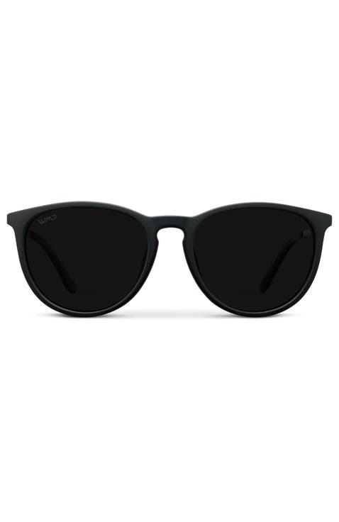 Drew - 55mm Round Polarized Sunglasses