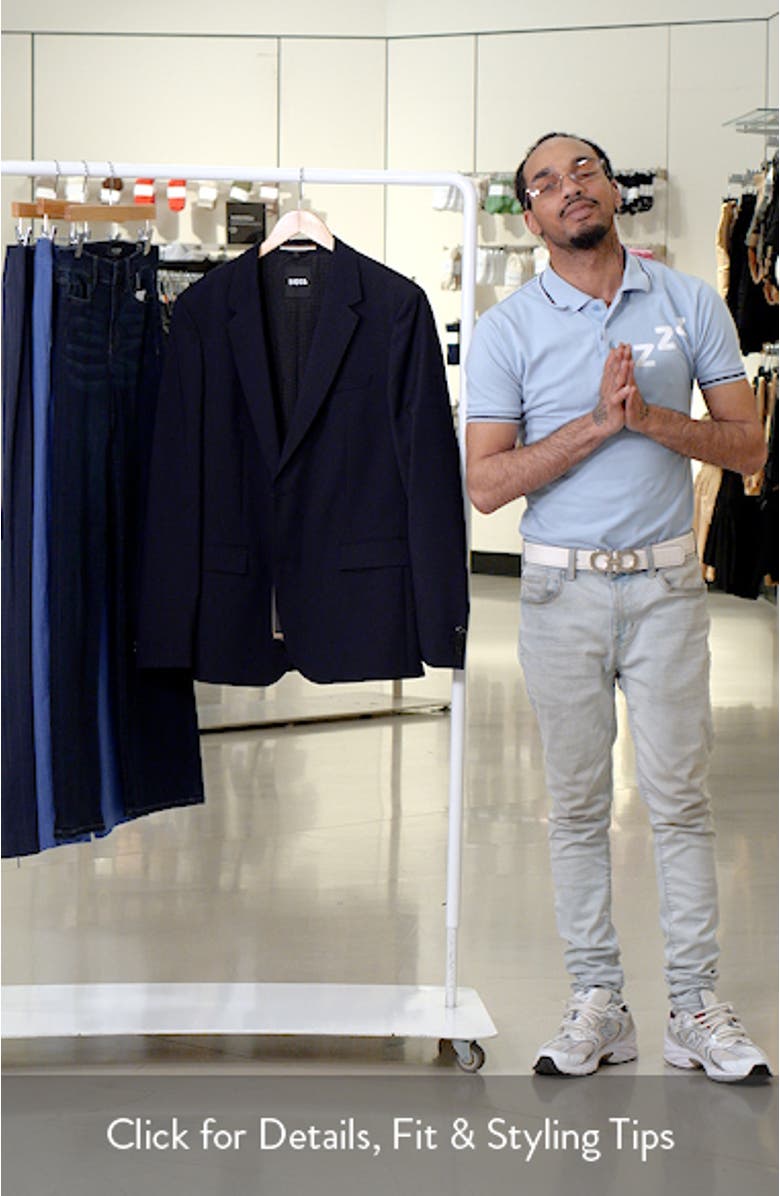 Houston Solid Wool Suit Jacket