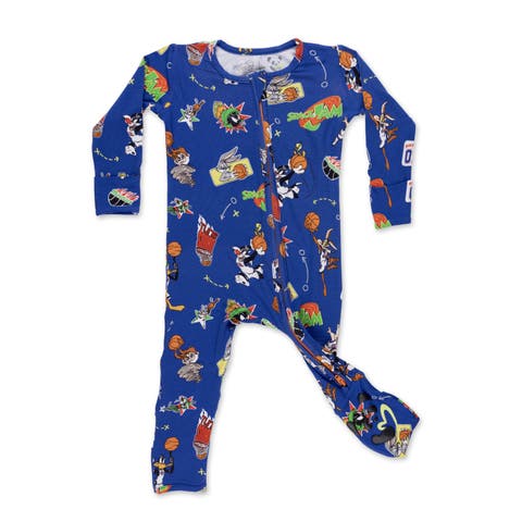 Baby Space Jam Convertible Footie