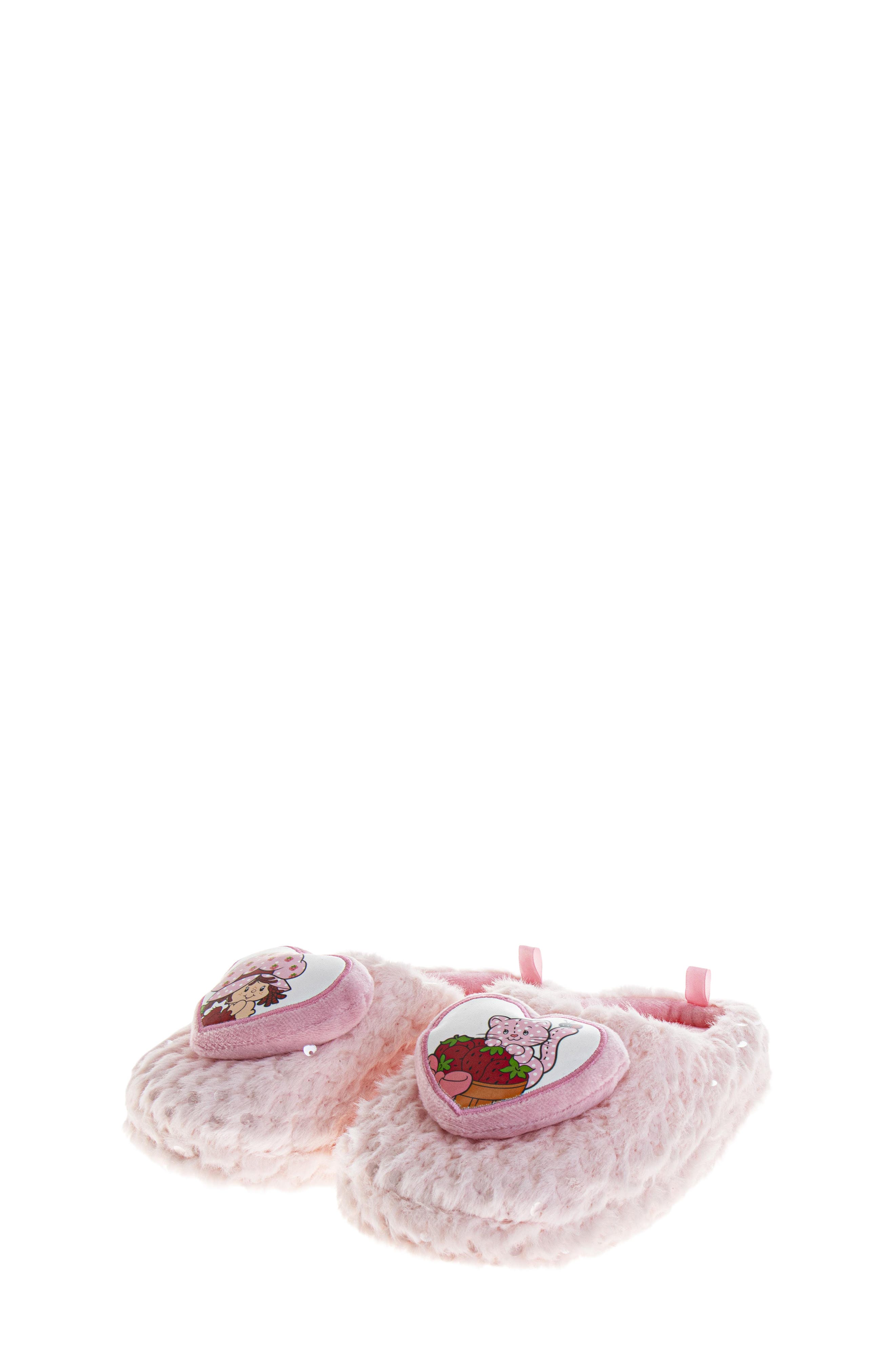 Kids' Strawberry Shortcake Slipper, Alternate, color, LIGHT PINK