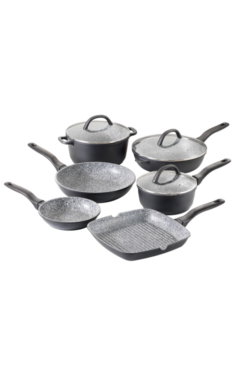 STONE X² 9 Piece Cookware Set