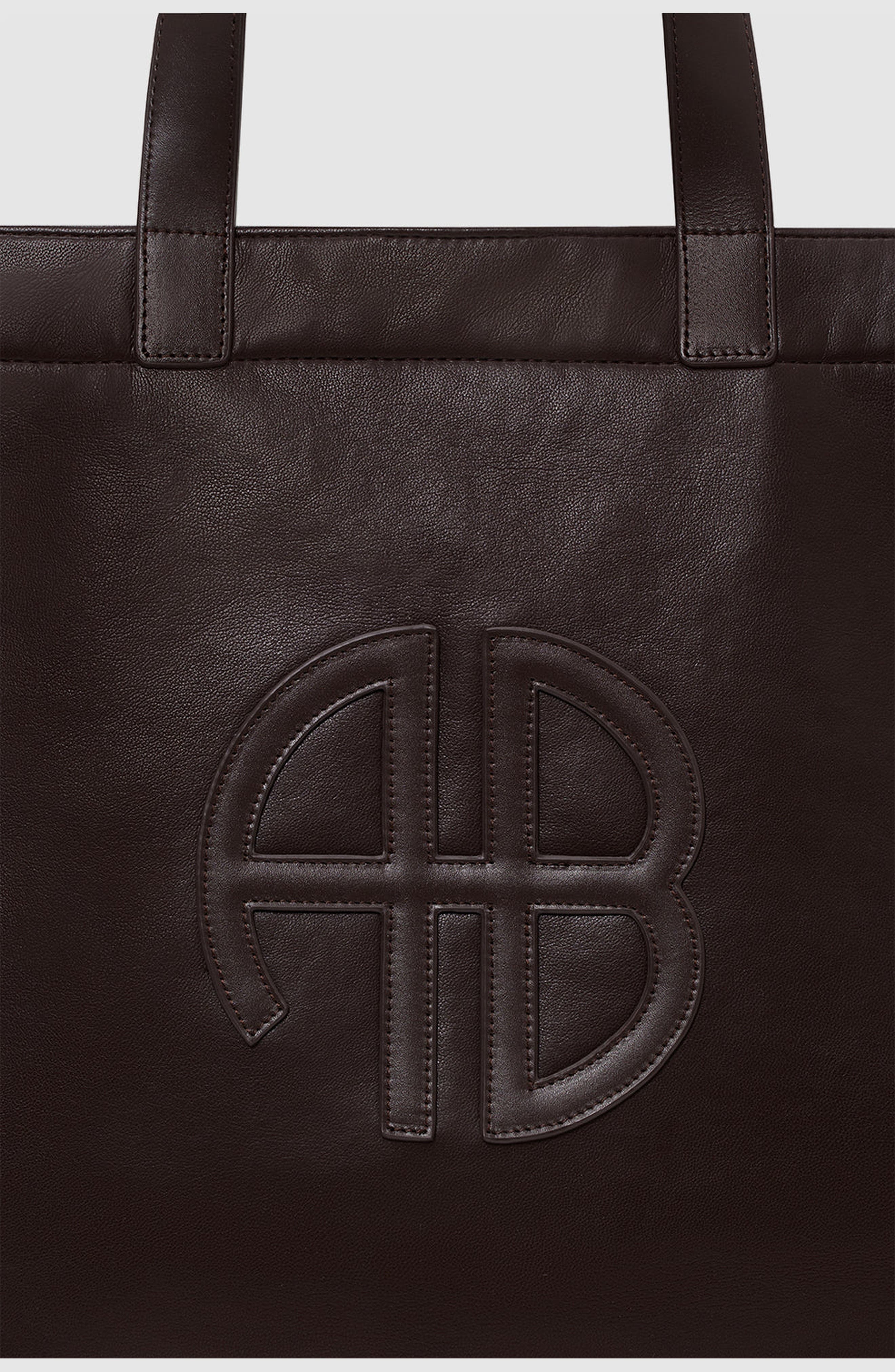 ANINE BING Rio Large Recycled Leather Tote, Alternate, color, 