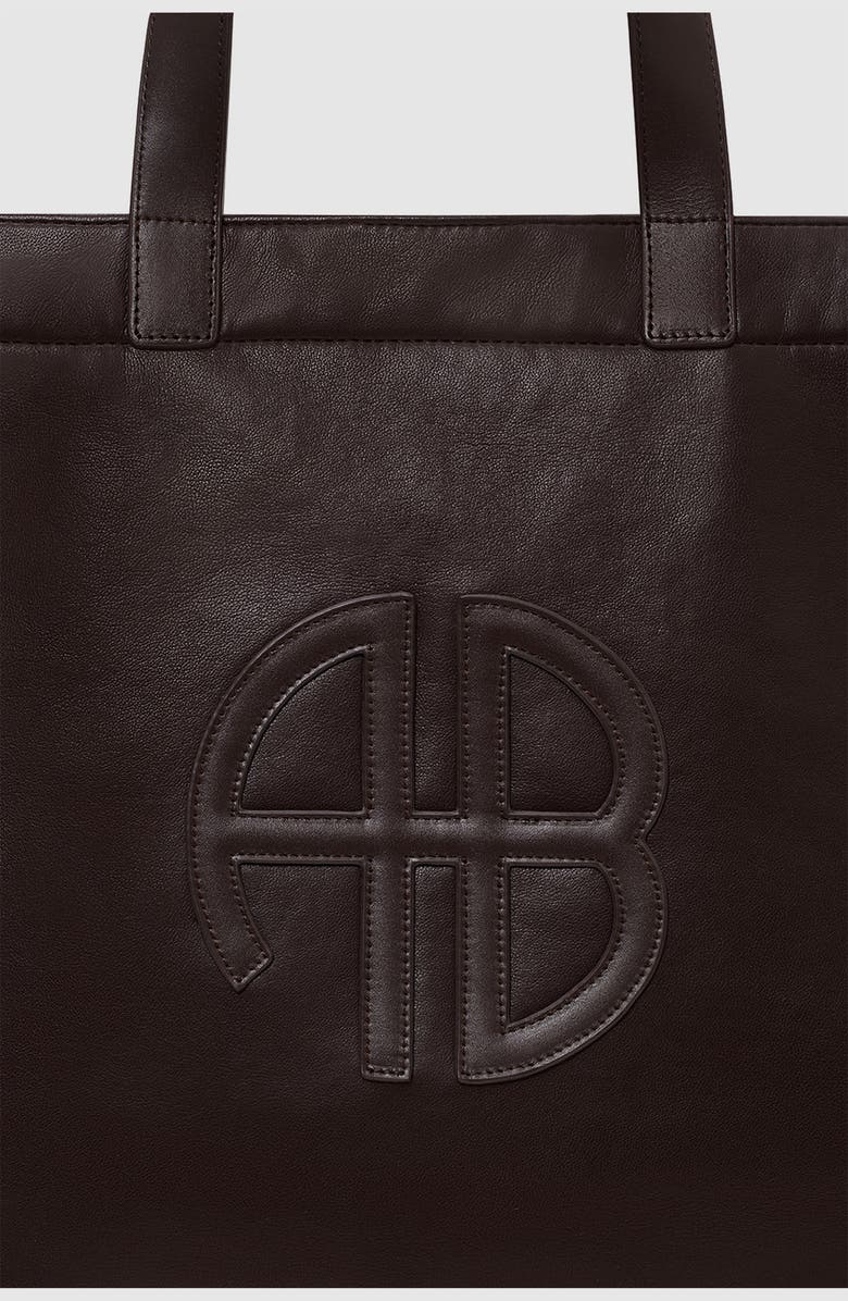 ANINE BING Rio Large Recycled Leather Tote, Alternate, color,