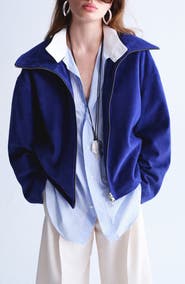 MANGO Suede Jacket
