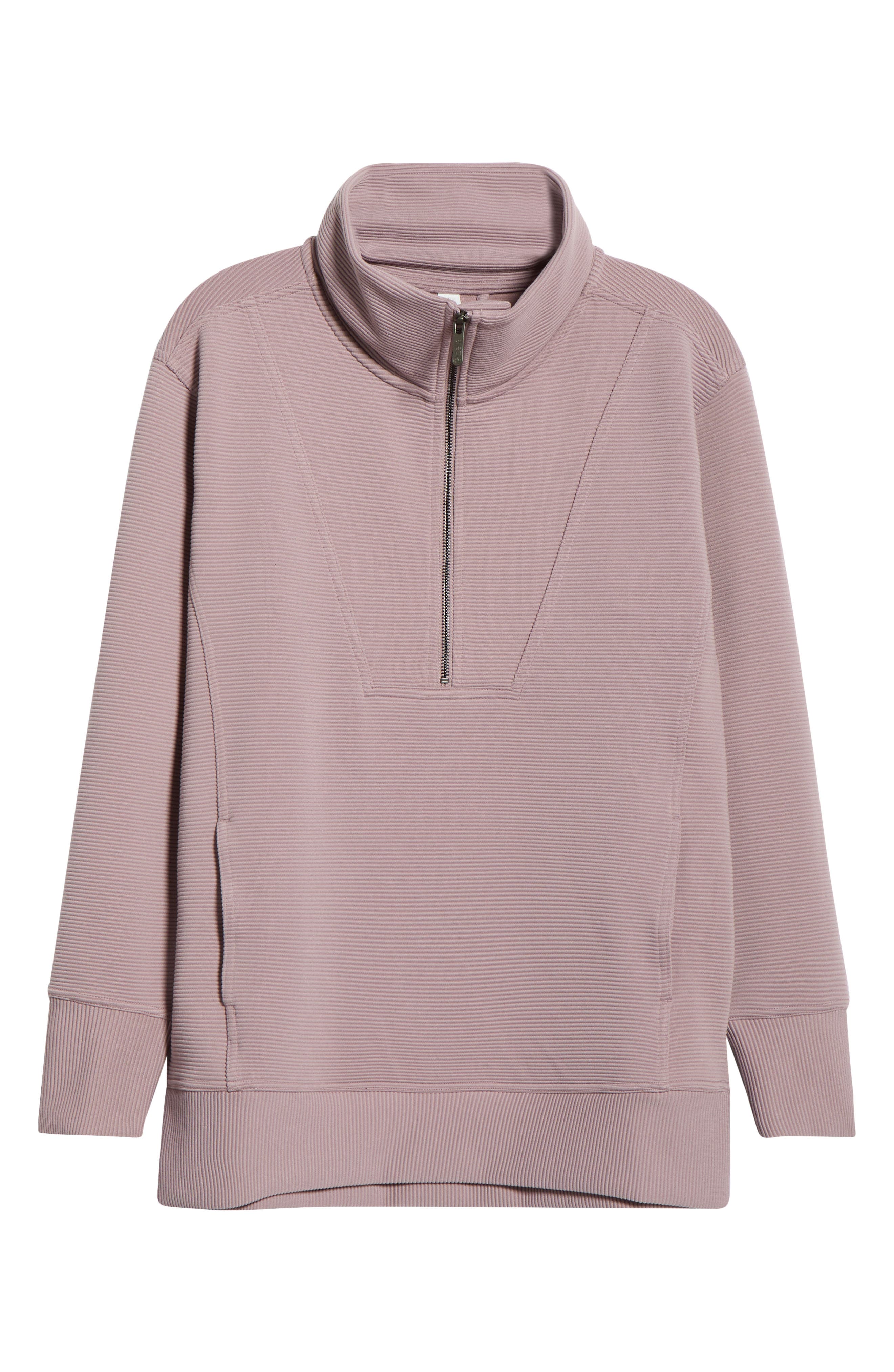 Zella Kickback Ottoman Half Zip Tunic