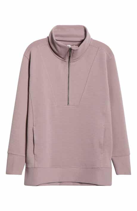 Zella Kickback Ottoman Half Zip Tunic