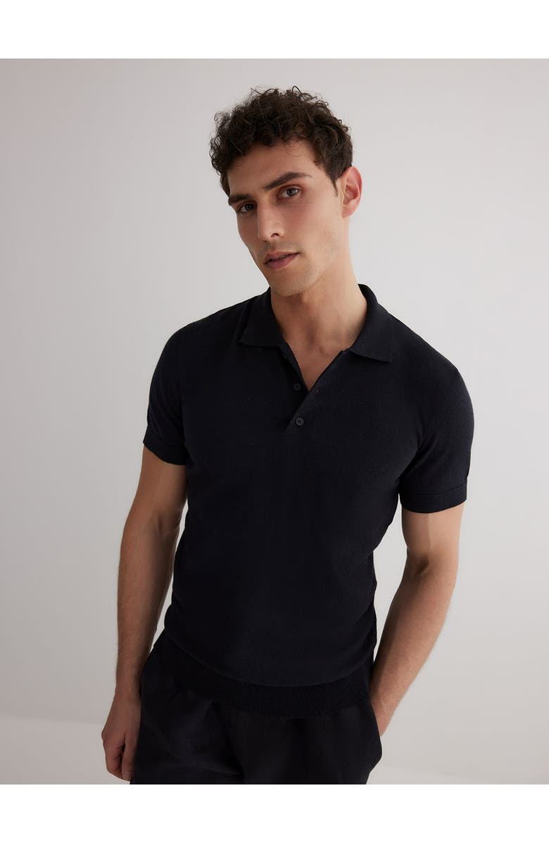 Moeva Johan - Polo Shirt, Main, color, Black
