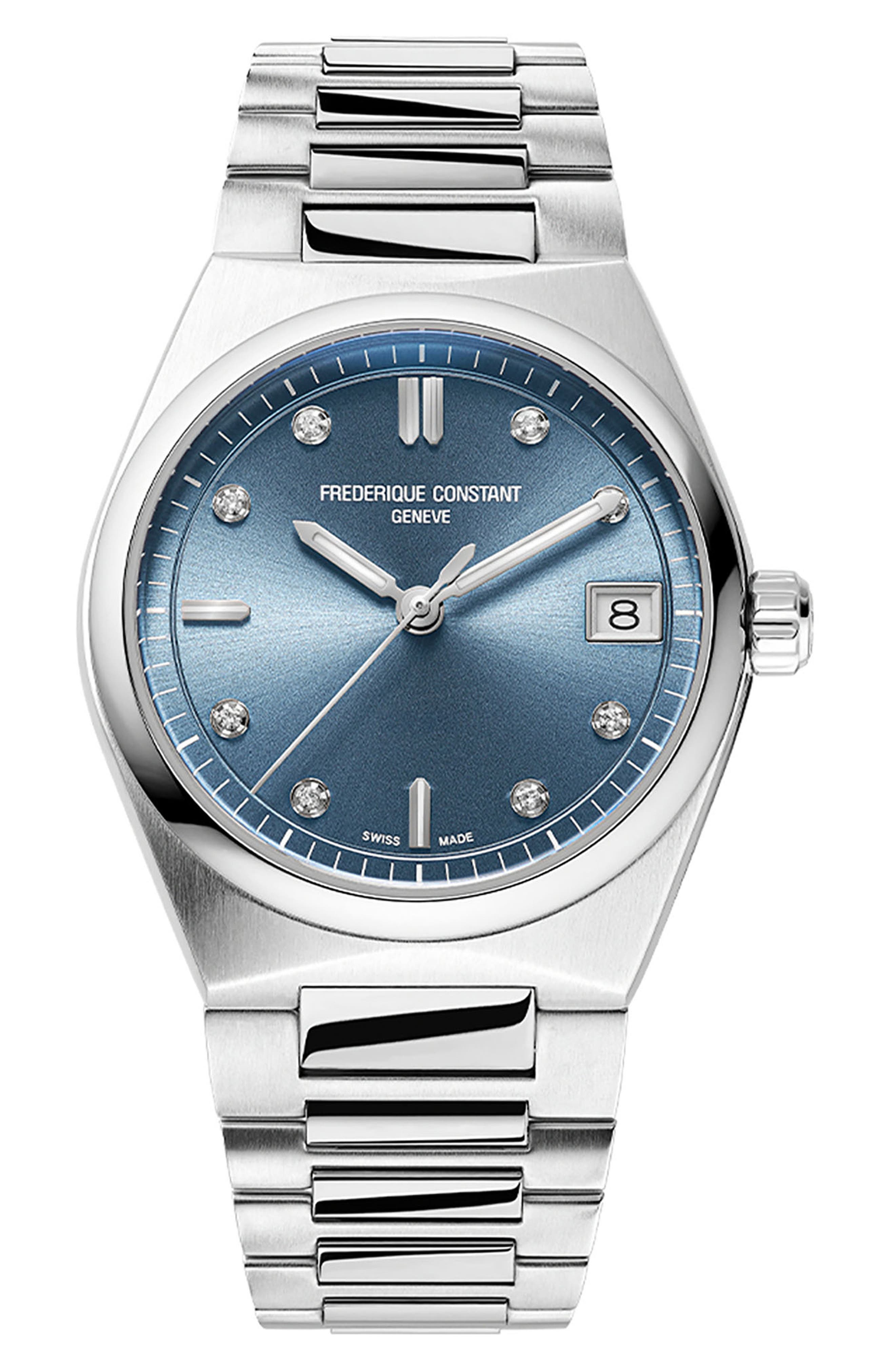 selected SILVER-TONE/BLUE