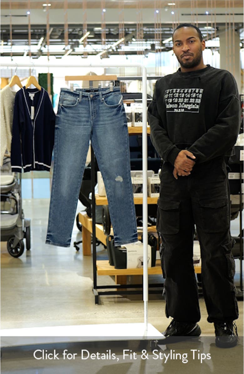 Kids' Brixton Ripped Slim Straight Leg Jeans, sales video thumbnail