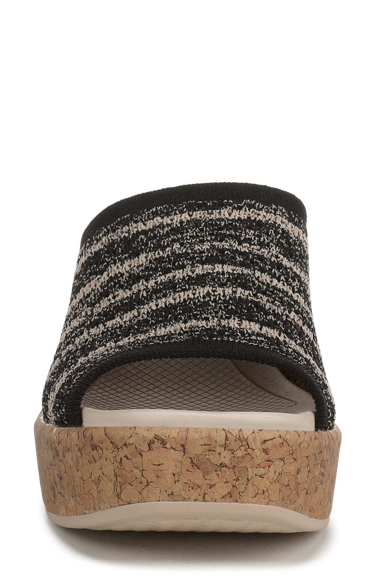 LifeStride Very Ready Platform Sandal, Alternate, color, Black / Sand Castle