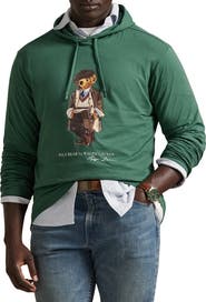 Polo Ralph Lauren Big & Tall Polo Bear Jersey Hooded T-Shirt