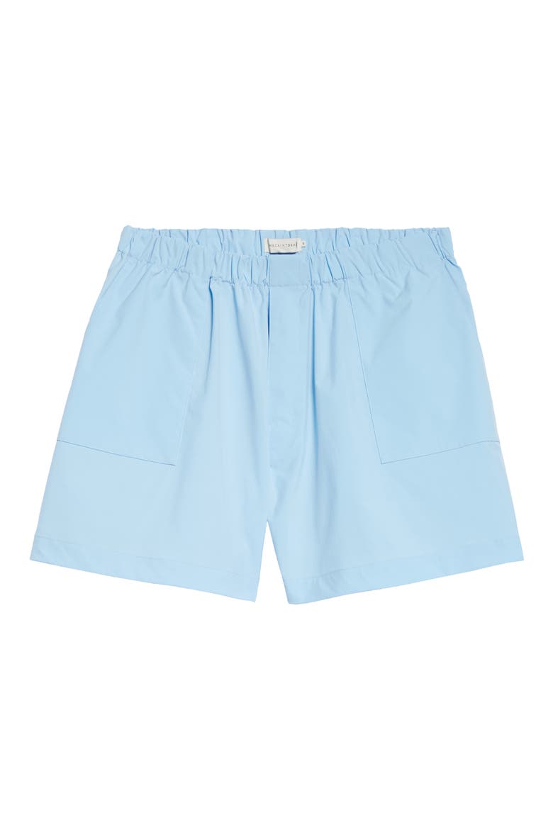 Relaxed Fit Water Repellent Plain Captain Shorts, Alternate, color, BLUE