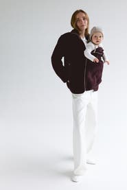 H&M Mama Before & After Babywearing Teddy Jacket
