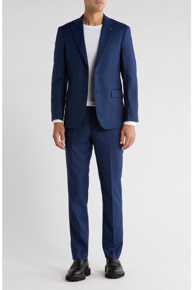 Blue Classic Fit Suit, Main, color, BLUE