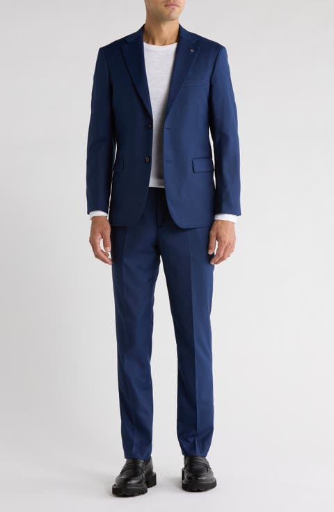 Blue Classic Fit Suit (Regular & Big)