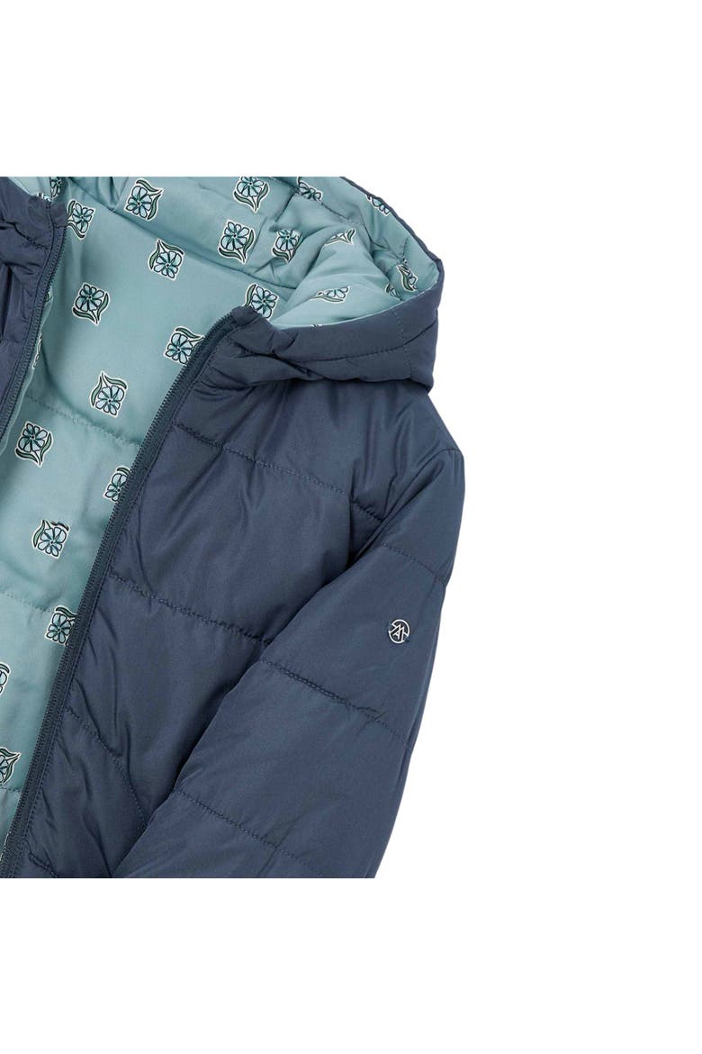 Reversible Puffer Jacket, Alternate, color, Navy