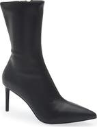 Jeffrey Campbell Everynite Pointed Toe Faux Leather Bootie