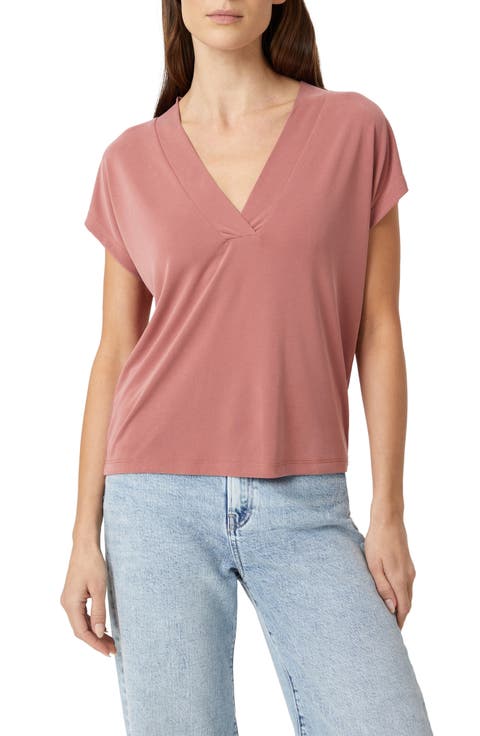 V-Neck Modal Blend Top