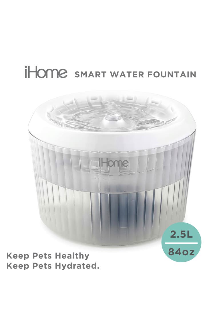 Smart Water Fountain, Alternate, color, CLEAR