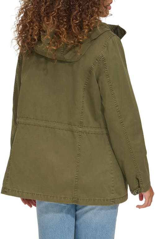 LEVI'S LEVI'S® MILITARY FOUR-POCKET ZIP HOODED JACKET