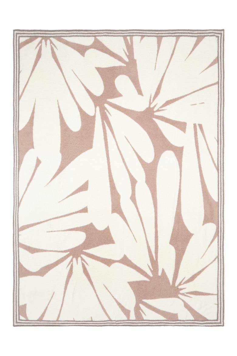 CozyChic® Daisy Petal Throw Blanket, Alternate, color, FEATHER MULTI