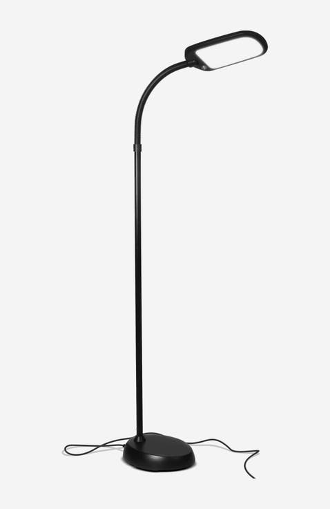 Litespan Slim 55" LED Floor Lamp with Adjustable Color Temperature and Built-In Dimmer