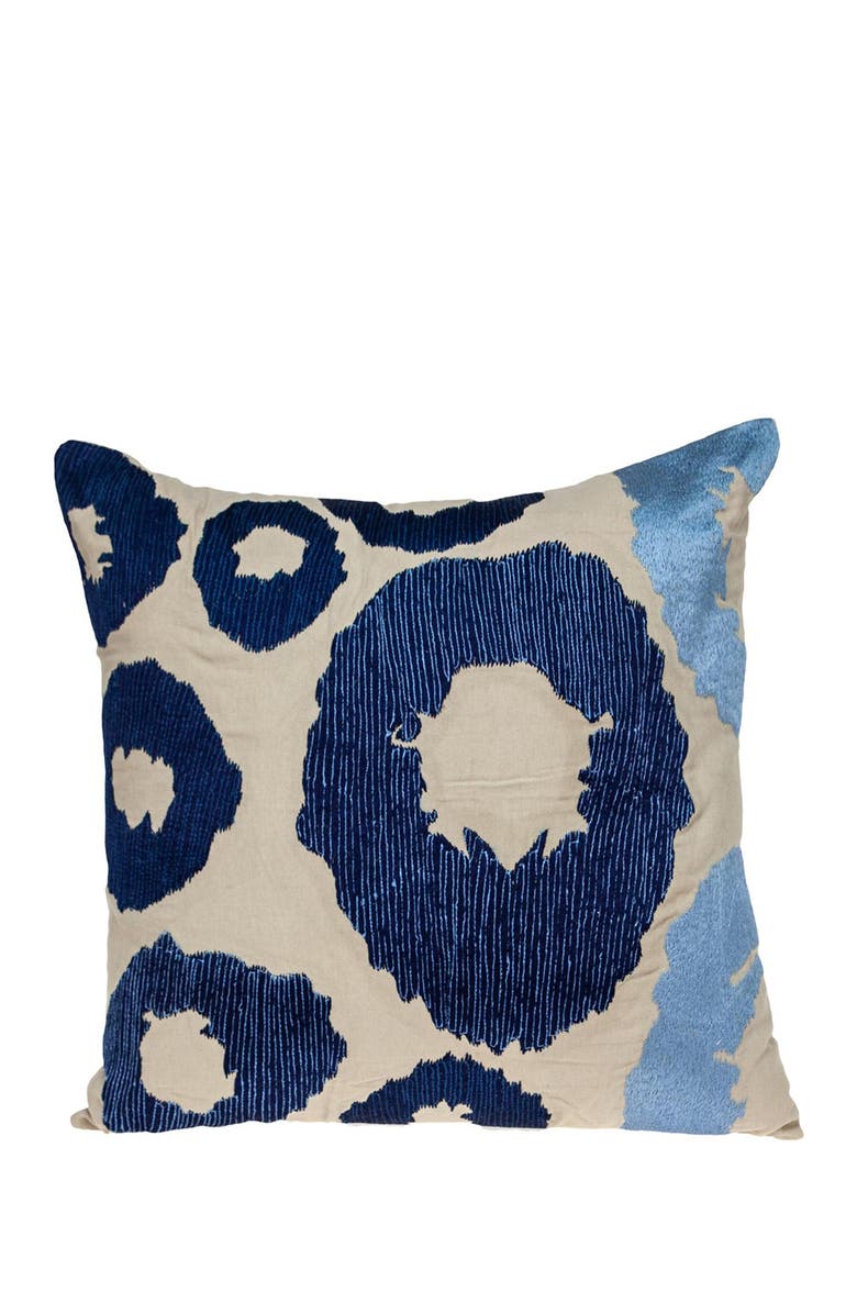 PARKLAND COLLECTION Clove Transitional Beige Throw Pillow, Alternate, color, Beige