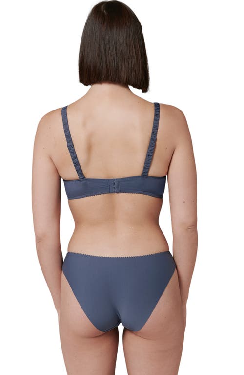 Simone Perele Intrigue Sheer Underwire Demi Bra In Animal Print