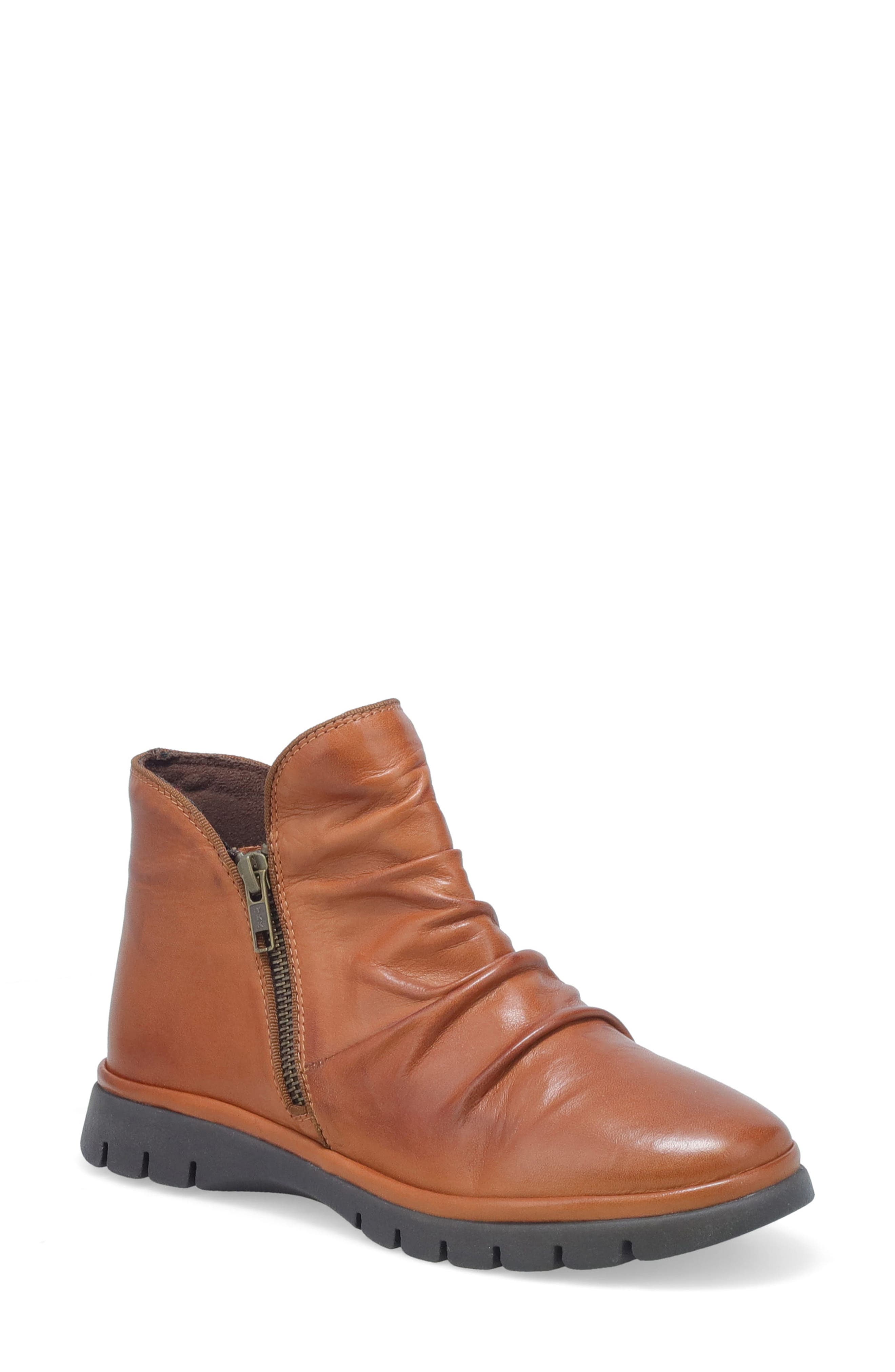 Dianne Bootie, Main, color, BRANDY