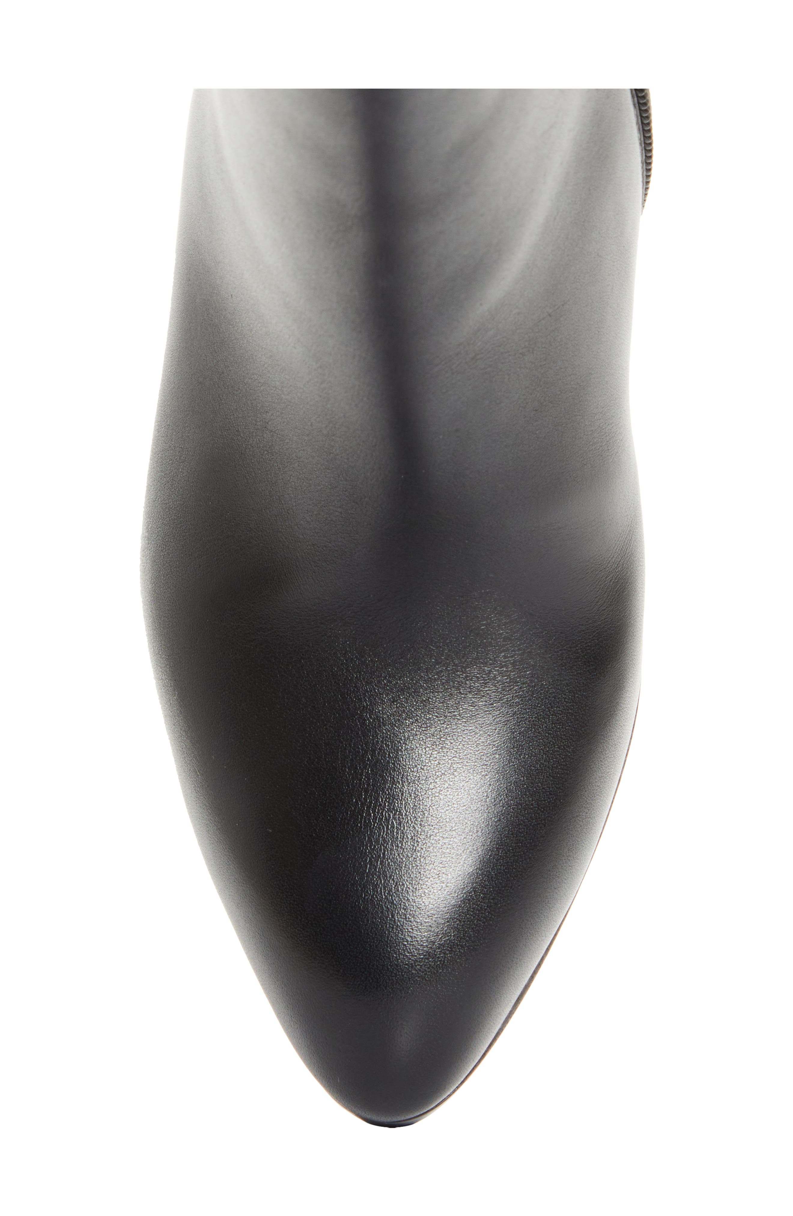 Christian Louboutin Fannylove Bootie, Alternate, color, Black/ Black