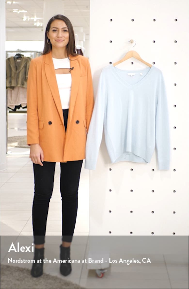 Weekend V-Neck Cashmere Sweater, sales video thumbnail